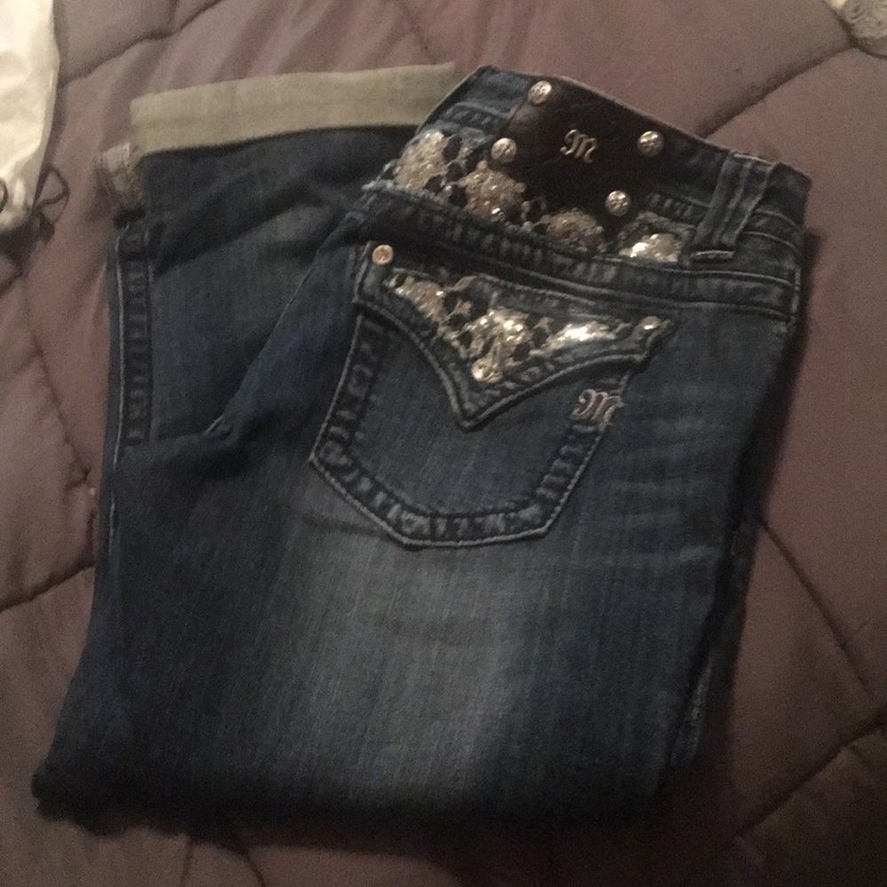 Gently Used Miss Me Jean capris